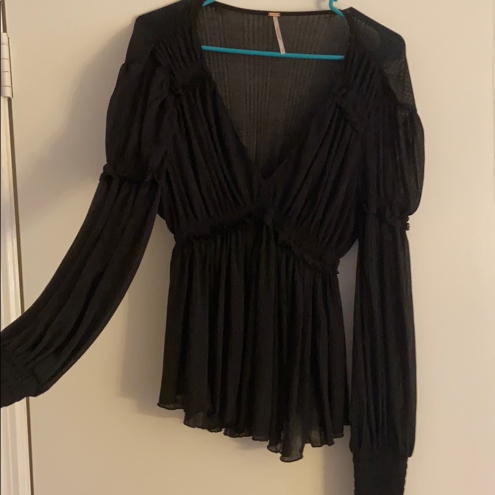 Free People Sheer Top